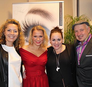 LUXUSLASHES®, Lashes, Fashionweek, Wimpernverlängerung,Wimpern